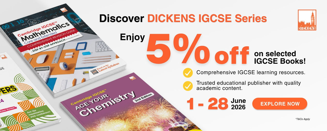Discover Dickens IGCSE Series | Promotion: 1- 28 June 2026