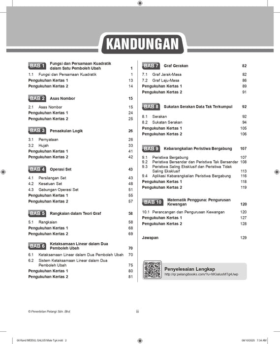 Modul Galus KSSM 2026
