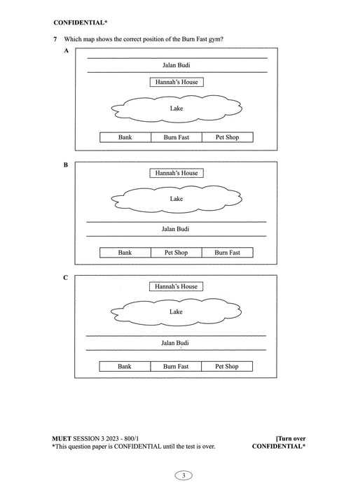 Collection of MUET Paper 2023