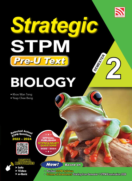 Strategic STPM Teks Pra-U 2026 Semester 2