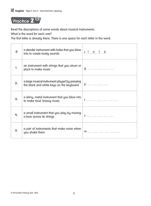 Praktis Prima KSSR 2025 Tahun 4 /Year 4