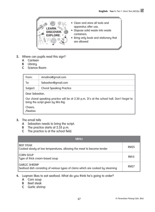 Praktis Prima KSSR 2025 Tahun 5 /Year 5
