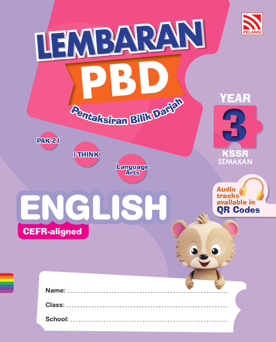 Lembaran PBD KSSR 2025 Tahun 3 / Year 3