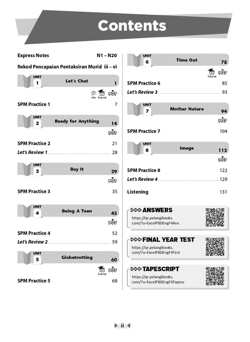 Excel PBD KSSM 2026 Tingkatan 4 /Form 4