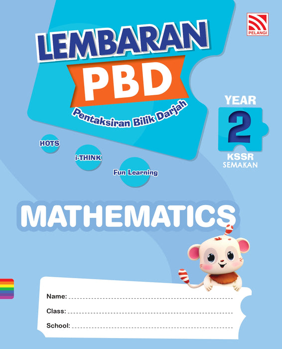 Lembaran PBD KSSR 2025 Tahun 2 / Year 2