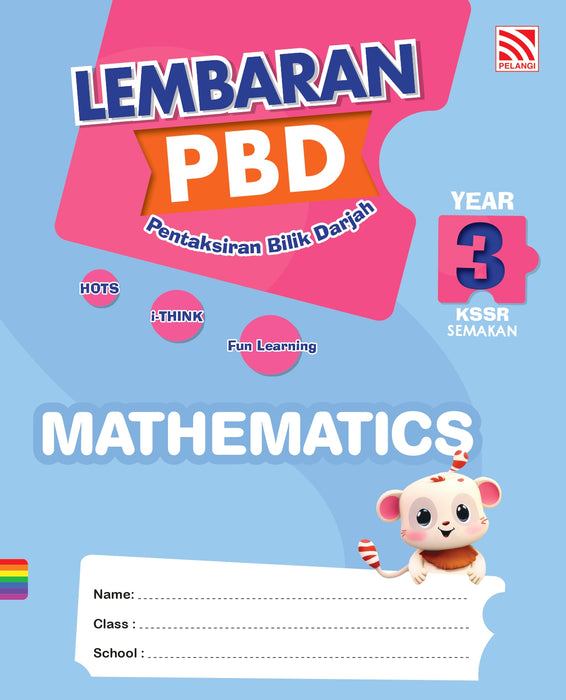 Lembaran PBD KSSR 2025 Tahun 3 / Year 3