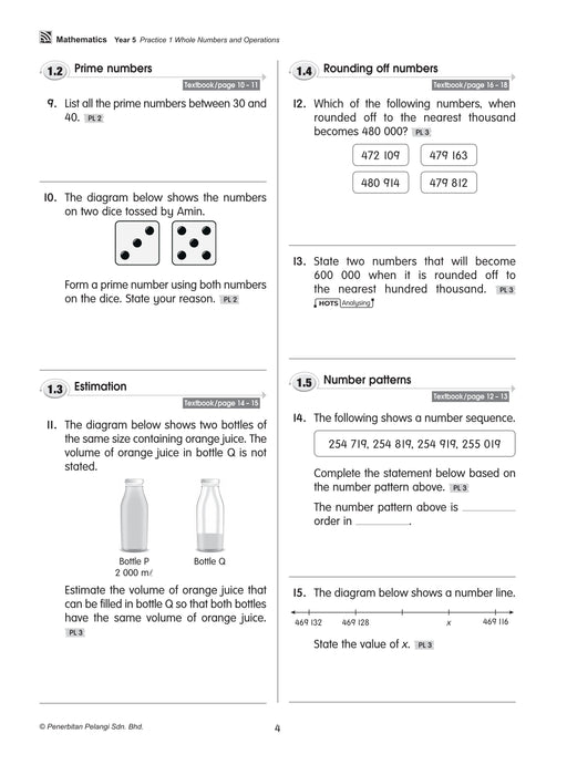 Praktis Prima KSSR 2025 Tahun 5 /Year 5