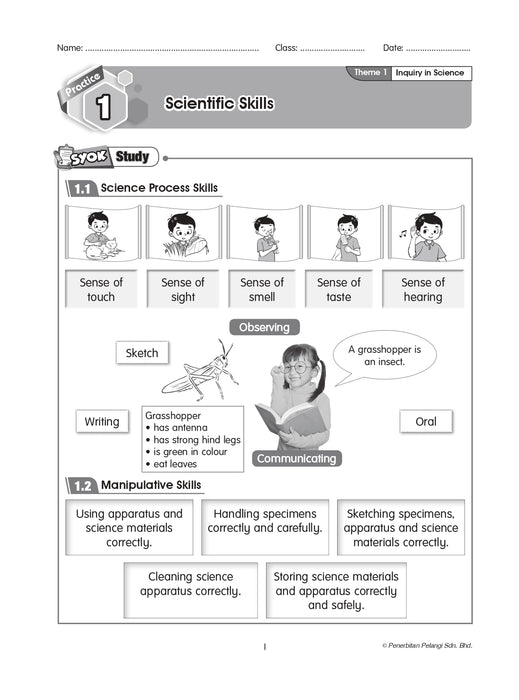Praktis Prima KSSR 2025 Tahun 1 /Year 1