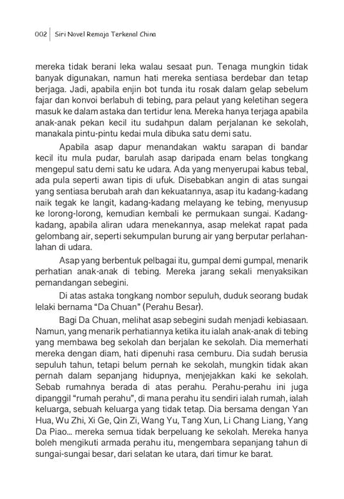 Novel Remaja Terkenal China