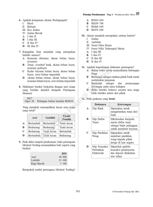 Pelangi Analysis SPM Tingkatan 4.5