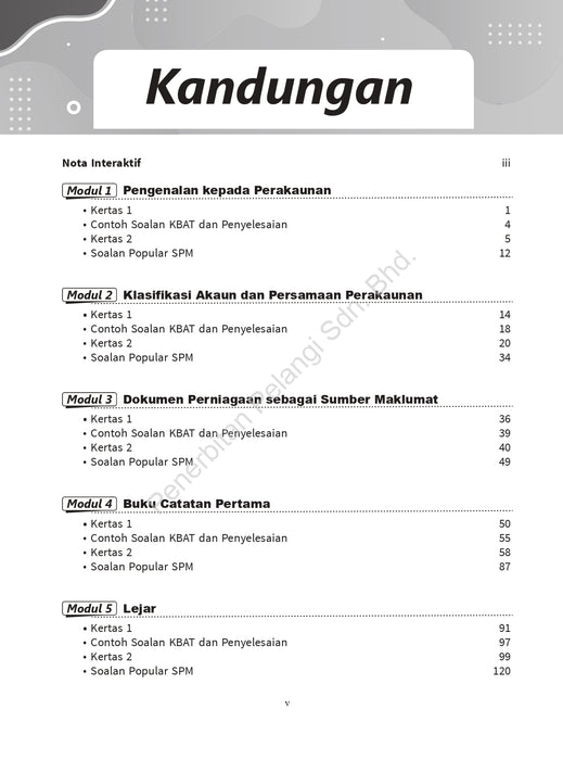Pelangi Analysis SPM Tingkatan 4.5