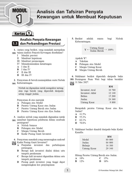 Pelangi Analysis SPM Tingkatan 4.5