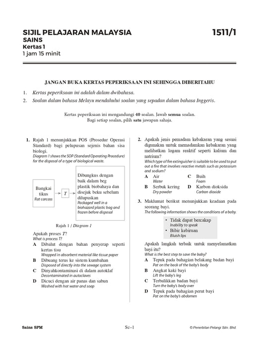 Koleksi Kertas Model SPM 2025 Aliran Sastera