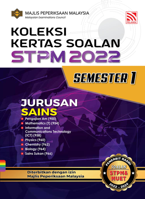 Koleksi Kertas Soalan STPM 2022 Jurusan Sains