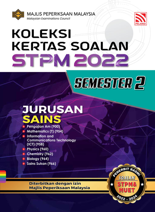 Koleksi Kertas Soalan STPM 2022 Jurusan Sains