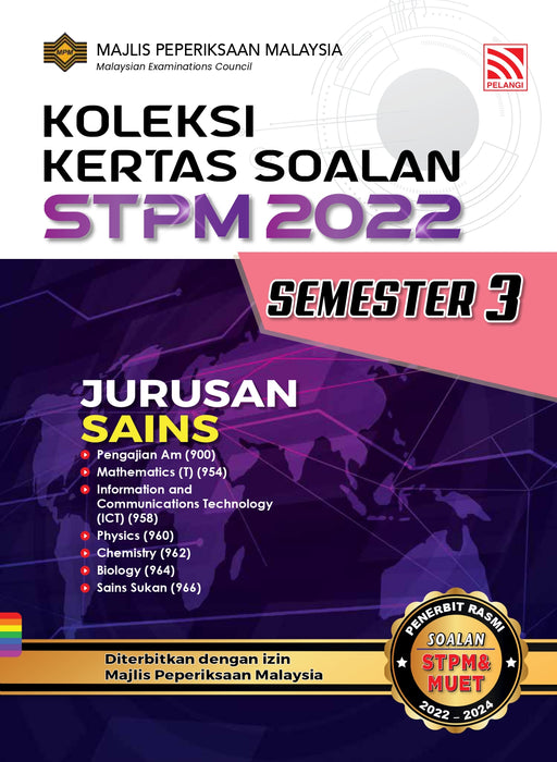 Koleksi Kertas Soalan STPM 2022 Jurusan Sains