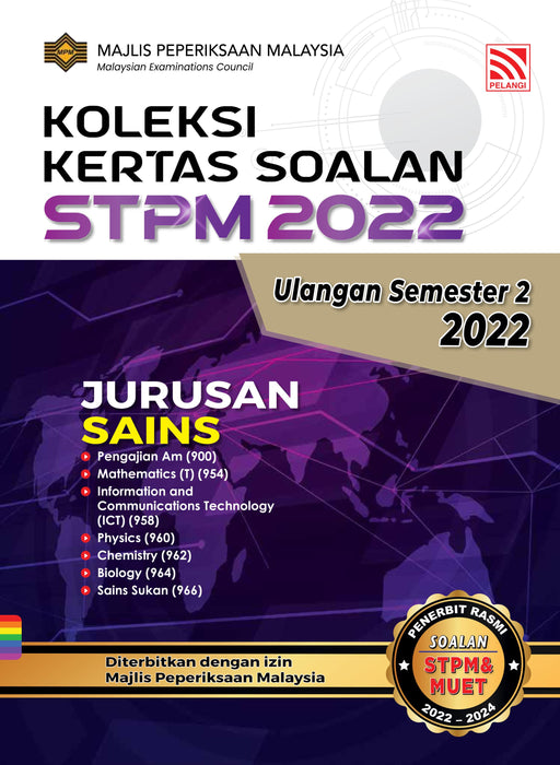 Koleksi Kertas Soalan STPM 2022 Jurusan Sains