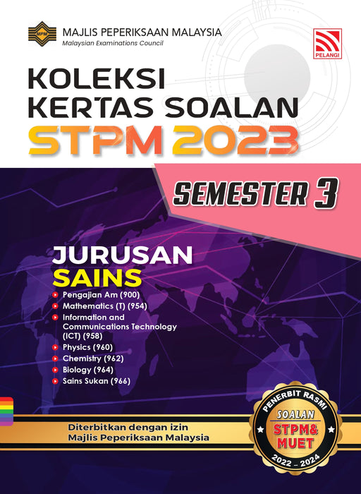 Koleksi Kertas Soalan STPM 2023 Jurusan Sains