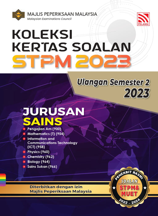 Koleksi Kertas Soalan STPM 2023 Jurusan Sains