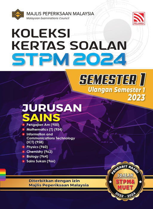Koleksi Kertas Soalan STPM 2024 Jurusan Sains