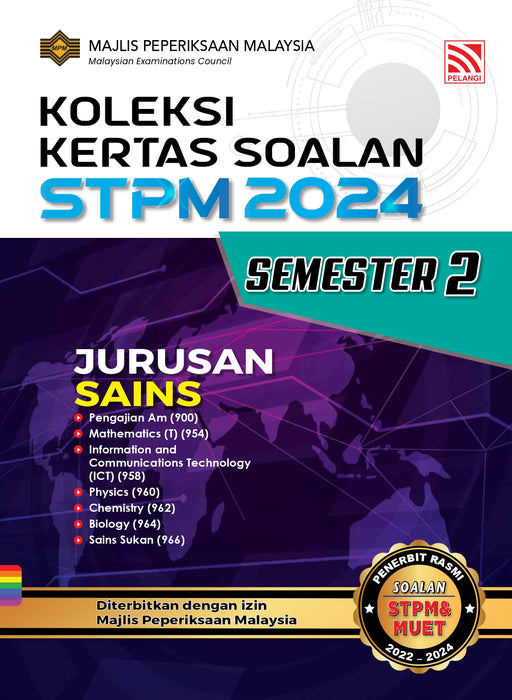 Koleksi Kertas Soalan STPM 2024 Jurusan Sains