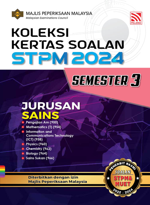 Koleksi Kertas Soalan STPM 2024 Jurusan Sains