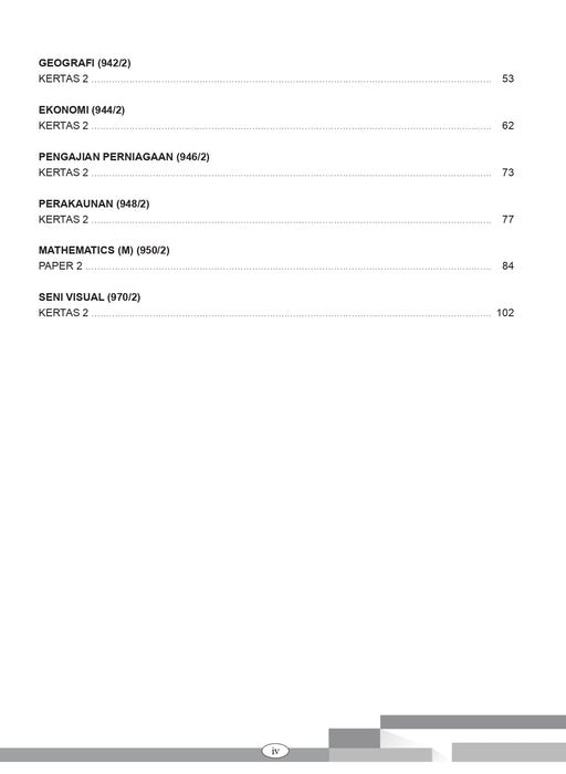 Koleksi Kertas Soalan STPM 2022 Jurusan Sains Sosial