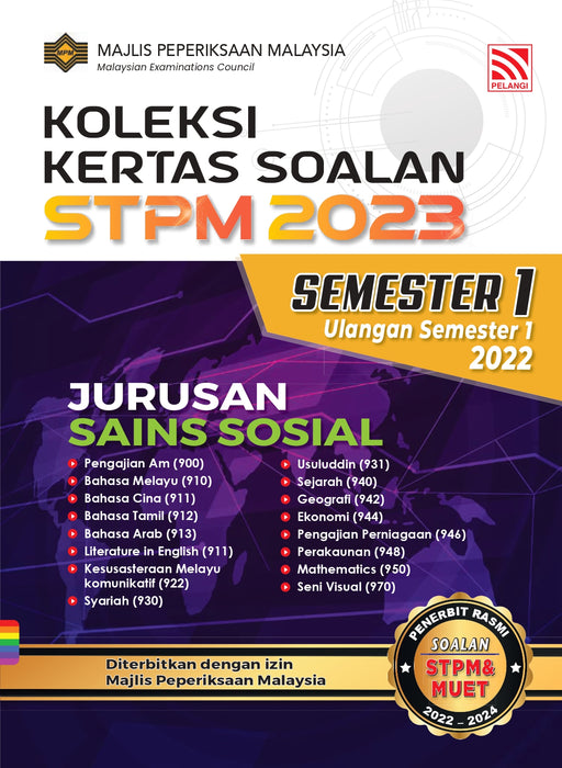 Koleksi Kertas Soalan STPM 2023 Jurusan Sains Sosial