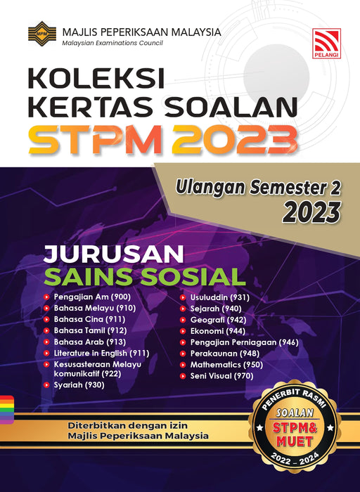 Koleksi Kertas Soalan STPM 2023 Jurusan Sains Sosial