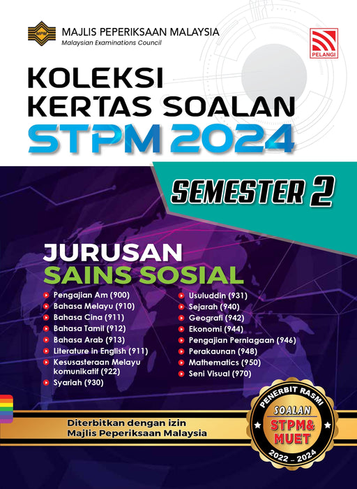 Koleksi Kertas Soalan STPM 2024 Jurusan Sains Sosial