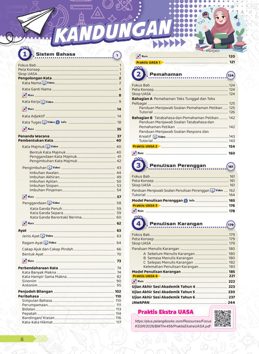 Focus UASA KSSR 2026 Tahun 4.5.6 /Year 4.5.6