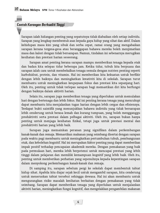 Karangan Bertema SPM 2026