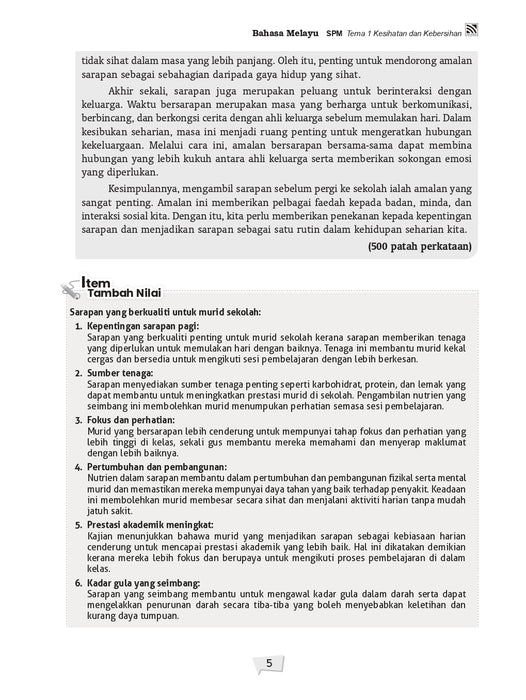 Karangan Bertema SPM 2026
