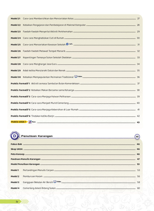 Focus UASA KSSR 2026 Tahun 4.5.6 /Year 4.5.6
