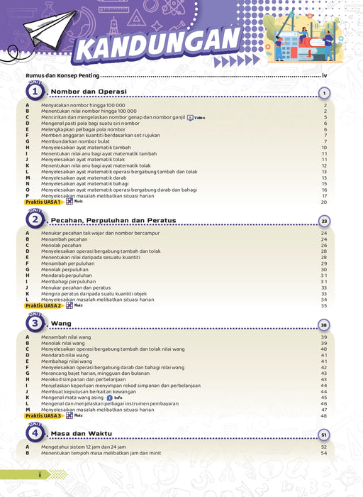Focus UASA KSSR 2026 Tahun 4