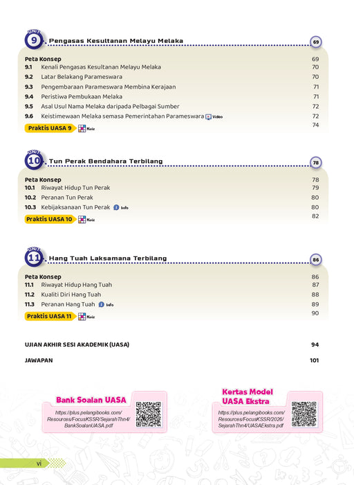 Focus UASA KSSR 2026 Tahun 4