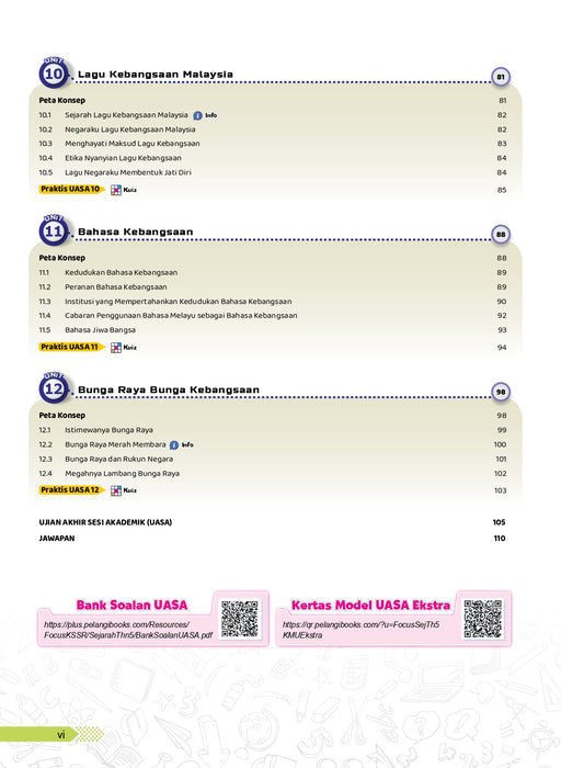 Focus UASA KSSR 2026 Tahun 5