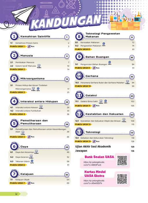 Focus UASA KSSR 2026 Tahun 6