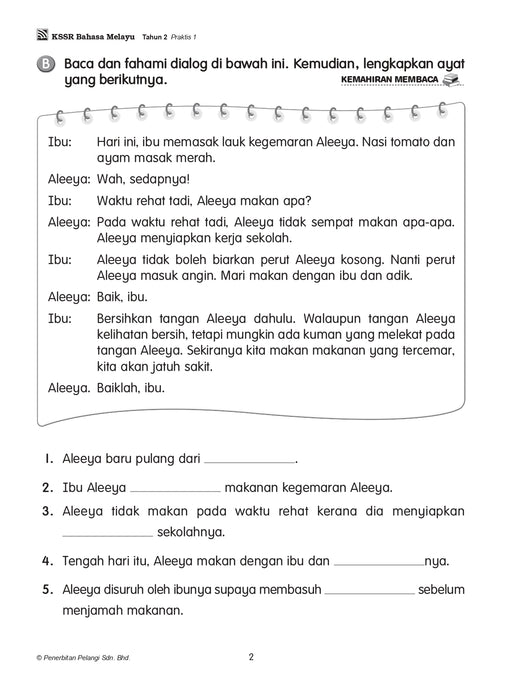 Praktis Prima KSSR 2025 Tahun 2 /Year 2