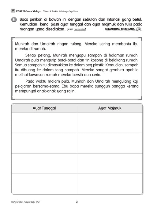 Praktis Prima KSSR 2025 Tahun 3 /Year 3