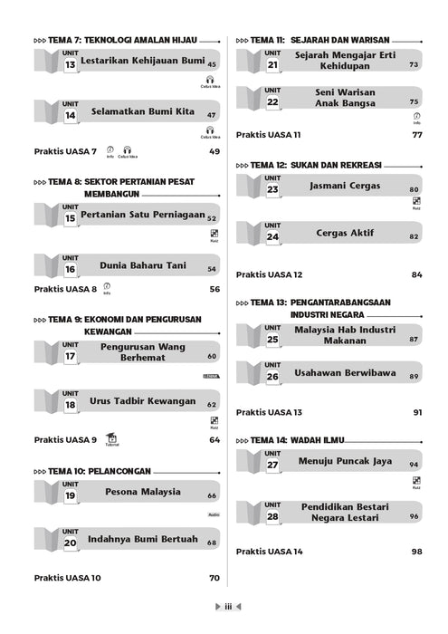 Excel PBD KSSM 2026 Tingkatan 1 /Form 1