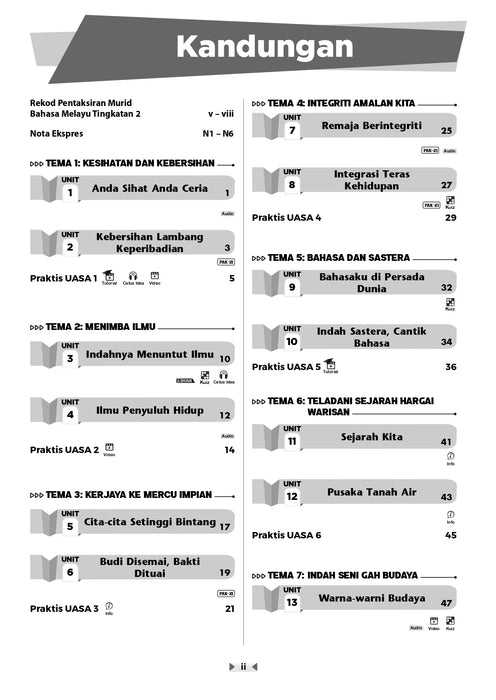 Excel PBD KSSM 2026 Tingkatan 2 /Form 2