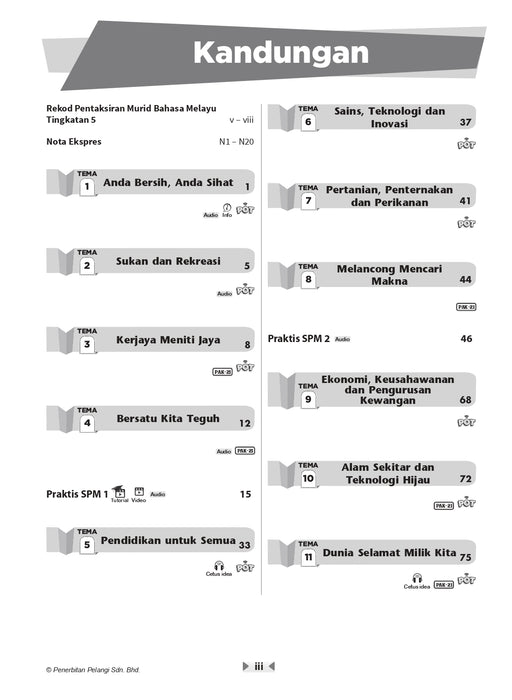 Excel PBD KSSM 2026 Tingkatan 5 /Form 5