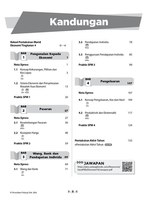 Excel PBD KSSM 2026 Tingkatan 4 /Form 4