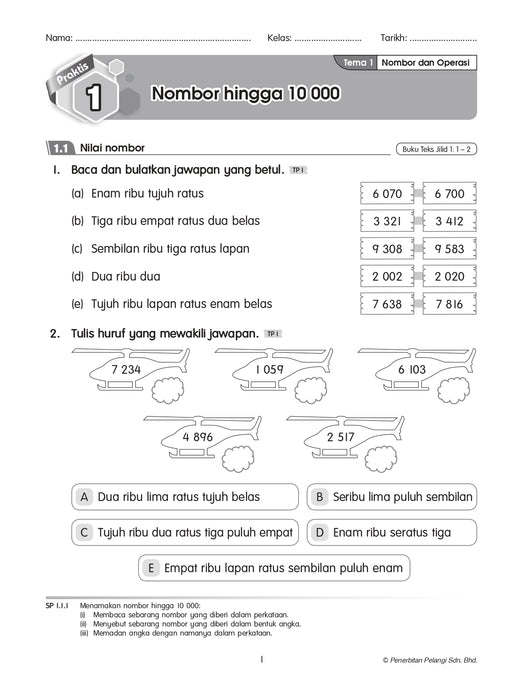 Praktis Prima KSSR 2025 Tahun 3 /Year 3