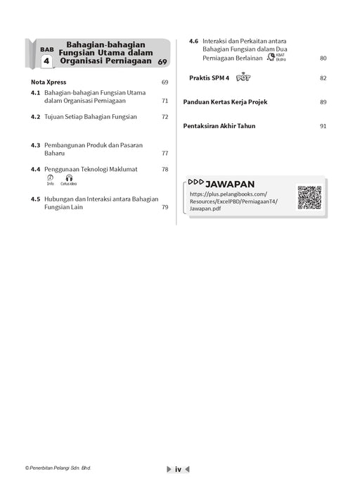 Excel PBD KSSM 2026 Tingkatan 4 /Form 4