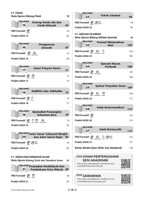 Excel PBD KSSM 2026 Tingkatan 3 /Form 3