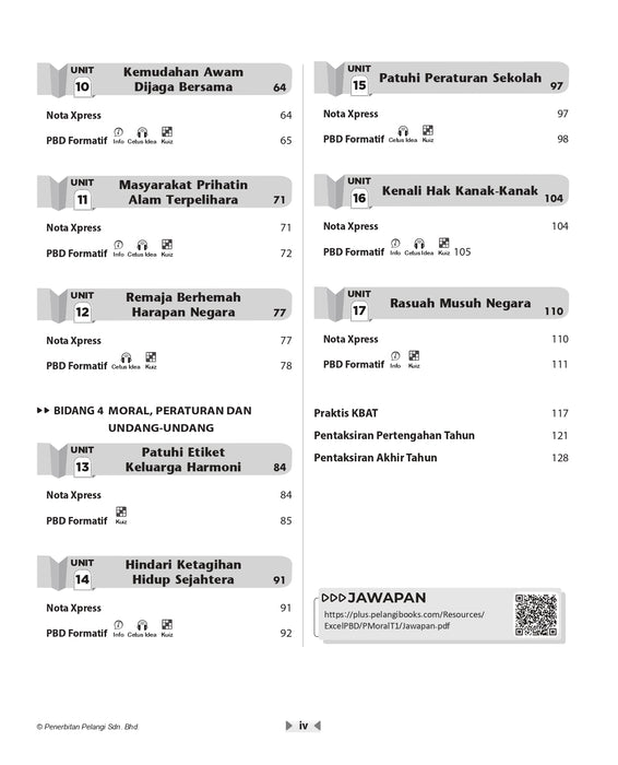 Excel PBD KSSM 2026 Tingkatan 1 /Form 1