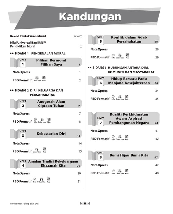 Excel PBD KSSM 2026 Tingkatan 3 /Form 3