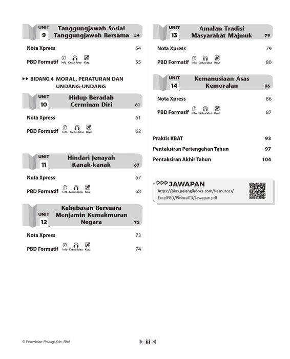 Excel PBD KSSM 2026 Tingkatan 3 /Form 3